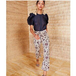 Ulla Johnson Ellis Jean in Vine Size 10